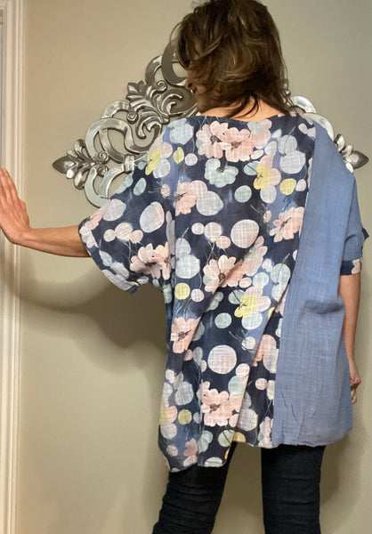 Cotton Gauze Tunic Top