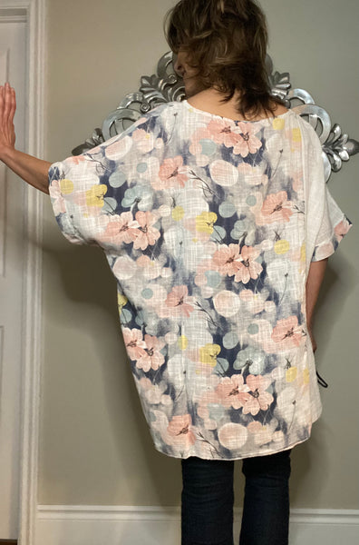 Cotton Gauze Tunic Top